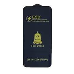 ЗАХИСНЕ СКЛО ESD 4S ANTI-STATIC ДЛЯ IPHONE X, 11 PRO, ЧОРНИЙ (ТЕХ. ПАК)