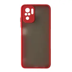 ЧОХОЛ-БАМПЕР ЗАХИСНИЙ GINGLE MATTE CASE REDMI NOTE 10, 10S ЧЕРВОНИЙ