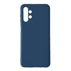 ЧОХОЛ SILICONE CASE FULL ДЛЯ SAMSUNG A13 4G (A135) NAVY СИНІЙ