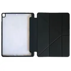 MR4_51084 Чохол smart case clear stylus для apple ipad 10.2 (2019, 2020), pro10.5 (2017), air 10.5, чорний 