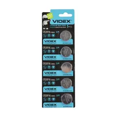 БАТАРЕЙКА VIDEX 2016 BLISTER 5