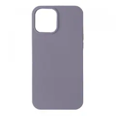 ЧОХОЛ SILICONE CASE FULL COPY ДЛЯ IPHONE 15 PRO MAX (46) LAVANDER, СІРИЙ