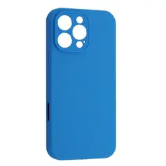 ЧОХОЛ SILICONE CASE FULL CAMERA COPY ДЛЯ IPHONE 16 PRO (70) NEW LAKE СИНІЙ