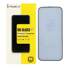 MR4_54042 Захисне скло ipaky для iphone 16 plus, 15 plus, чорний 