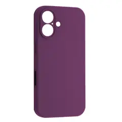ЧОХОЛ SILICONE CASE FULL CAMERA COPY ДЛЯ IPHONE 16 (45) ПУРПУРОВИЙ
