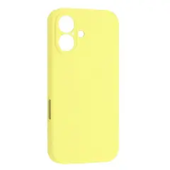 ЧОХОЛ SILICONE CASE FULL CAMERA COPY ДЛЯ IPHONE 16 (51) MELLOW ЖОВТИЙ