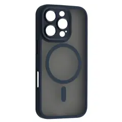 MR4_52168 Чохол rock guard touch series with magnetic (anti-drop lens) для iphone 16 pro синій 