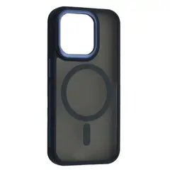 ЧОХОЛ NEW MATTE MAGSAFE ДЛЯ IPHONE 15 PRO MAX DARK СИНІЙ