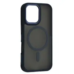 ЧОХОЛ NEW MATTE MAGSAFE ДЛЯ IPHONE 16 PRO MAX DARK СИНІЙ
