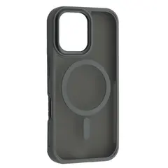 ЧОХОЛ NEW MATTE MAGSAFE ДЛЯ IPHONE 16 PLUS TITANIUM, СІРИЙ
