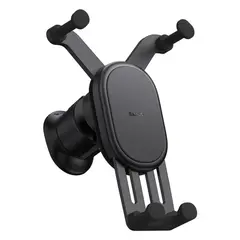 БЕЗДРОТОВИЙ АВТОМОБІЛЬНИЙ ЗАРЯДНИЙ ПРИСТРІЙ BASEUS STABLE GRAVITATIONAL WIRELESS CHARGING CAR MOUNT PRO 15W, ЧОРНИЙ SUWX030001