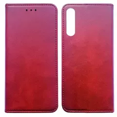 ЧОХОЛ-КНИЖКА BLACK TPU MAGNET ДЛЯ SAMSUNG A30S (A307), A50 (A505) ЧЕРВОНИЙ