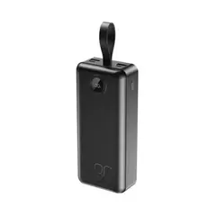 MR4_54848 Зовнішній акумулятор power bank xo pr240 type-c 20w, usb-a 22.5w fully 30000mah, чорний XO