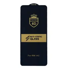 MR4_55224 Захисне скло 6d anti-static для redmi 14c, a3 pro, a4, a5 4g, poco c75, (тех. пак) PRC