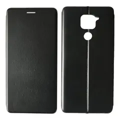 ЧОХОЛ-КНИЖКА LEVEL ДЛЯ REDMI NOTE 9, ЧОРНИЙ