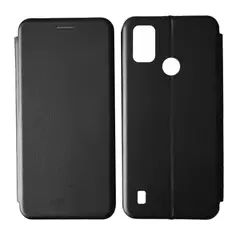 ЧОХОЛ-КНИЖКА LEVEL ДЛЯ ZTE BLADE A51 2021, ЧОРНИЙ
