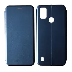 ЧОХОЛ-КНИЖКА LEVEL ДЛЯ ZTE BLADE A51 2021 СИНІЙ