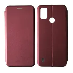 ЧОХОЛ-КНИЖКА LEVEL ДЛЯ ZTE BLADE A51 2021 MARSALA