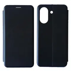 ЧОХОЛ-КНИЖКА LEVEL ДЛЯ REDMI 13C, POCO C65, ЧОРНИЙ