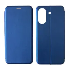 ЧОХОЛ-КНИЖКА LEVEL ДЛЯ REDMI 13C, POCO C65 СИНІЙ