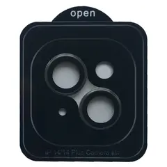 ЗАХИСНЕ СКЛО CAMERA METAL ДЛЯ IPHONE 14, 14 PLUS TITANIUM, СІРИЙ
