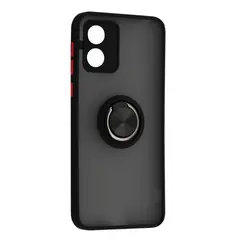 ЧОХОЛ GINGLE RING CASE ДЛЯ MOTOROLA E13 4G, ЧОРНИЙ