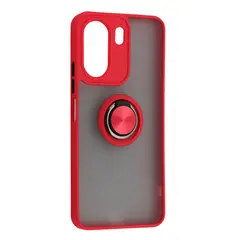 MR4_55802 Чохол gingle ring case для redmi 13c, poco c65 червоний 