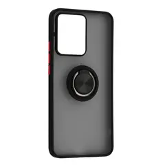 ЧОХОЛ GINGLE RING CASE ДЛЯ REDMI NOTE 13 PRO 4G, ЧОРНИЙ