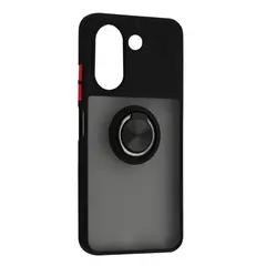 ЧОХОЛ GINGLE RING CASE ДЛЯ ZTE A54, ЧОРНИЙ