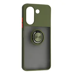 ЧОХОЛ GINGLE RING CASE ДЛЯ ZTE A54 KHAKI