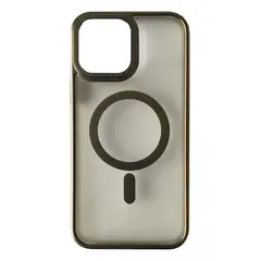 MR4_56823 Чохол perfect case with magsafe для iphone 14 pro titanium, сірий 