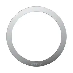 ПЛАСТИНА ДЛЯ MAGSAFE BASEUS HALO SERIES MAGNETIC METAL RING (2PCS, PACK), СІРИЙ PCCH000012
