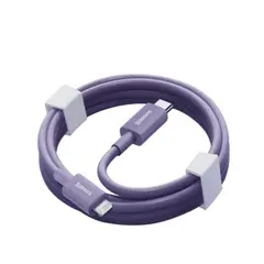 КАБЕЛЬ PD BASEUS SUPERIOR SERIES FAST CHARGING DATA CABLE TYPE-C TO LIGHTNING PD 20W 1M ПУРПУРОВИЙ CAYS001505