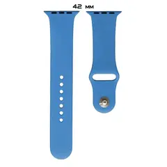 РЕМІНЕЦЬ ДЛЯ APPLE WATCH SILICONE 42, 44MM M (3) СИНІЙ