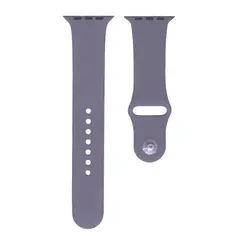 РЕМІНЕЦЬ ДЛЯ APPLE WATCH SILICONE 38, 40MM S (46) LAVANDER, СІРИЙ