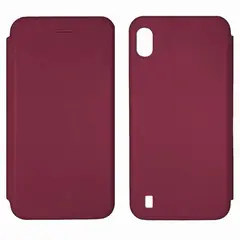 ЧОХОЛ-КНИЖКА LEVEL ДЛЯ SAMSUNG A10 (A105F) MARSALA