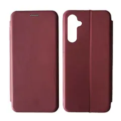 ЧОХОЛ-КНИЖКА LEVEL ДЛЯ SAMSUNG A15 (A155) MARSALA
