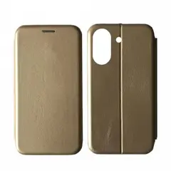 ЧОХОЛ-КНИЖКА LEVEL ДЛЯ REDMI 13C, POCO C65 GOLD