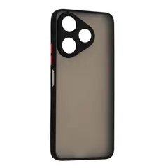 ЧОХОЛ-БАМПЕР ЗАХИСНИЙ GINGLE MATTE CASE REDMI 13, POCO M6 4G, ЧОРНИЙ