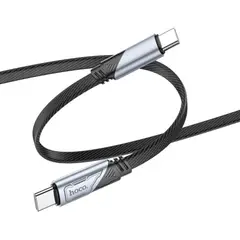 КАБЕЛЬ PD HOCO U119 MACHINE 60W CHARGING DATA CABLE TYPE-C TO TYPE-C 1.2M, ЧОРНИЙ