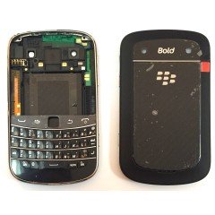 MR1_88689 Задняя часть корпуса для blackberry 9900 bold, черный complete, оригинал BLACKBERRY