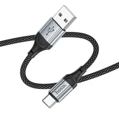 MR4_58468 Кабель hoco x102 fresh charging data cable type-c 1 m, чорний HOCO