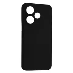 ЧОХОЛ SILICONE CASE LUXURY ДЛЯ REDMI 13, POCO M6 4G, ЧОРНИЙ
