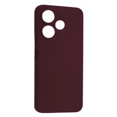 ЧОХОЛ SILICONE CASE LUXURY ДЛЯ REDMI 13, POCO M6 4G MARSALA