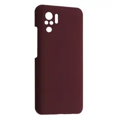 ЧОХОЛ SILICONE CASE LUXURY ДЛЯ REDMI NOTE 10, 10S MARSALA