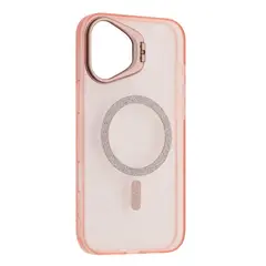ЧОХОЛ PRO CRYSTALSHINE FORTABLE MAGSAFE ДЛЯ IPHONE 16 PLUS РОЖЕВИЙ