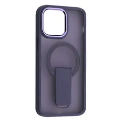 ЧОХОЛ STAND MATTE MAGSAFE ДЛЯ IPHONE 15 PRO ПУРПУРОВИЙ