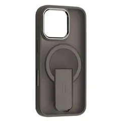 MR4_58716 Чохол stand matte magsafe для iphone 16 pro, сірий 