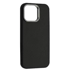 ЧОХОЛ KEVLAR STYLE MAGSAFE ДЛЯ IPHONE 12 PRO MAX, ЧОРНИЙ