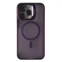 ЧОХОЛ CASE PRO MATTE FORTABLE CAMERA LENS MAGSAFE ДЛЯ IPHONE 14 PRO MAX DEEP ПУРПУРОВИЙ